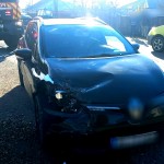 Accident rutier între două vehicule la Călinești (1)