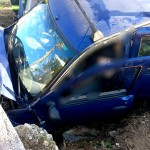 Accident rutier între două vehicule la Călinești (2)