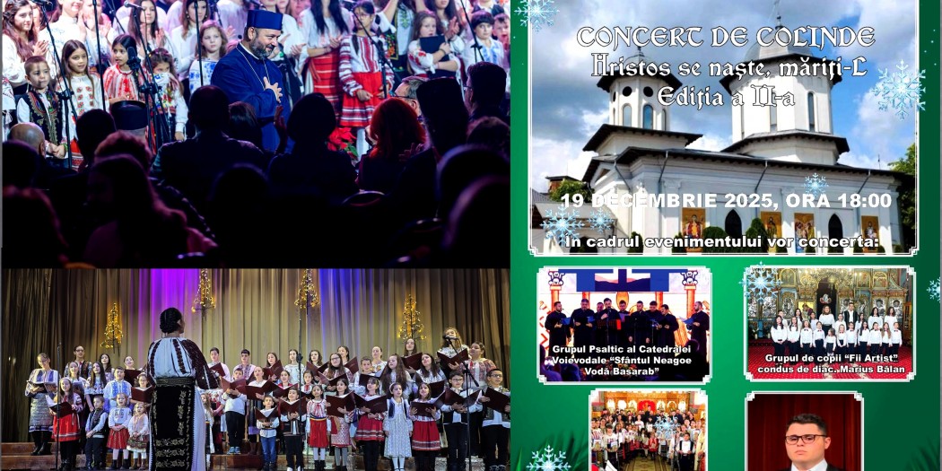 Concert de colinde la biserica
