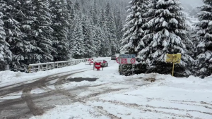 sector închis de pe Transfăgărășan (2)