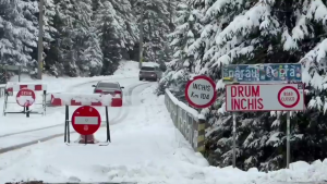 sector închis de pe Transfăgărășan (4)