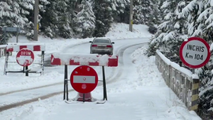 sector închis de pe Transfăgărășan (6)