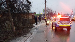 Accident Pitești, b-dul N.Bălcescu (2)