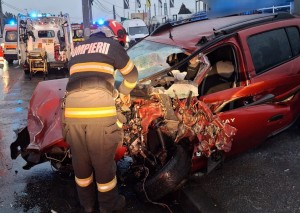 Accident Pitești, b-dul N.Bălcescu