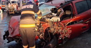 Accident Pitești, b-dul N.Bălcescu