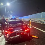 Carambol cu sapte mașini pe autostrada A1 (2)