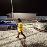 Carambol cu sapte mașini pe autostrada A1 (3)