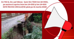 DJ 703G, lim. jud Vâlcea - Șuici