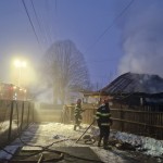 incendiu adăpost animale Albeștii de Argeș (1)