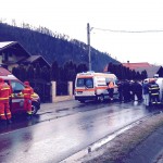 Autoutilitară răsturnat Lerești (7)