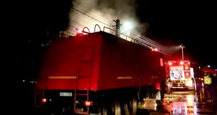 Casă cuprinsă de flăcări (2)