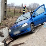 auto intrat in sant recea