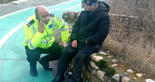 persoană salvată din râu