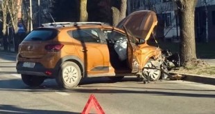 Accident rutier produs în municipiul Pitești, cartierul Nord,