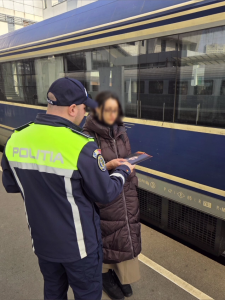 Gara Pitești, luată cu ,,asalt” de polițiști (2)