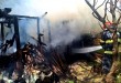 Incendiu anexă gospodărească