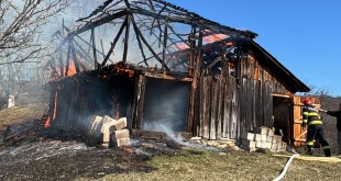 Incendiu în comuna Poienarii de Muscel