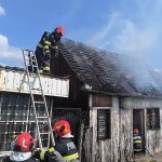 Incendiu într-o gospodărie din Câmpulung (1)