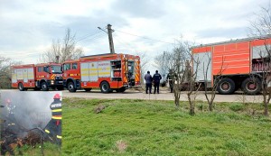 Incendiu într-o gospodărie din comuna Căldăraru, satul Strâmbeni (1)