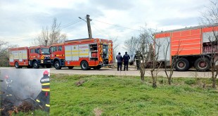 Incendiu într-o gospodărie din comuna Căldăraru, satul Strâmbeni (1)