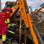 Mal de pământ căzut peste o persoană în comuna Bascov (3)