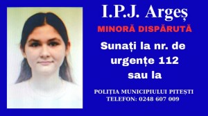 Minoră de 15 ani dispărută