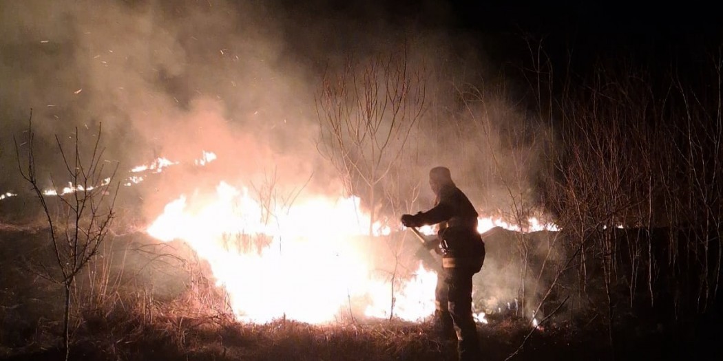 incendiu vegetatie uscata