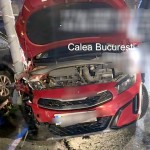 Accident cu patru mașini pe Calea București (2)