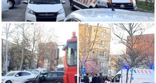 Accident cu trei autoturisme pe Calea Craiovei