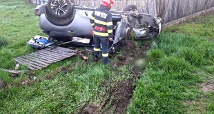 Accident rutier pe DN 7, în comuna Drăganu