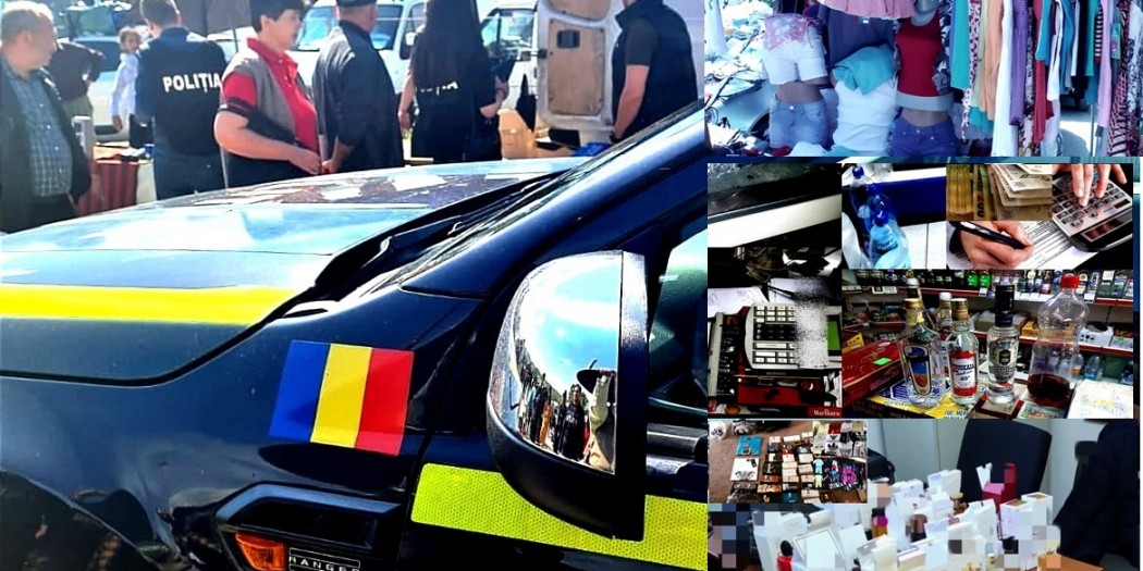 Acțiune a polițiștilor în Târgul Domnești