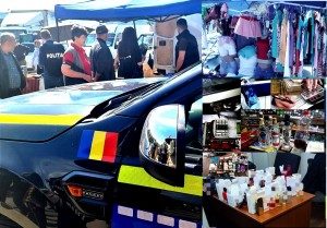 Acțiune a polițiștilor în Târgul Domnești