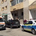 Copil căzut de la etajul 4 al unui bloc - Pitești, zona Nord (1)