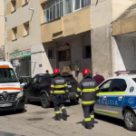 Copil căzut de la etajul 4 al unui bloc - Pitești, zona Nord (2)