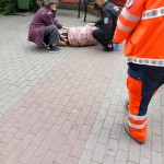 Tânără căzută în zona pasajului Magnolia (1)
