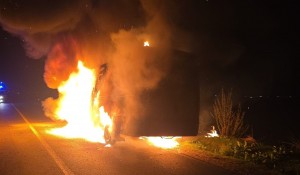 incendiu auto oarja