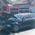 Accident pe strada Basarabiei din Pitești (1)