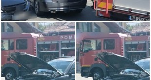 Accident pe strada Basarabiei din Pitești (1)