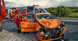 Accident rutier pe DN7