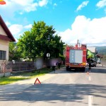 Accident rutier în comuna Lerești (1)
