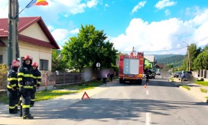 Accident rutier în comuna Lerești (1)