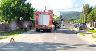 Accident rutier în comuna Lerești (2)