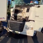 Accident rutier în comuna Oarja, autostrada A1 (2)