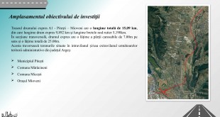 Drumul expres Pitesti - Mioveni