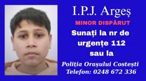 Minor disparut oras costesti (1)