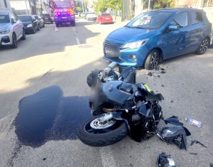 accident moto pitesti