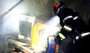 incendiu casa
