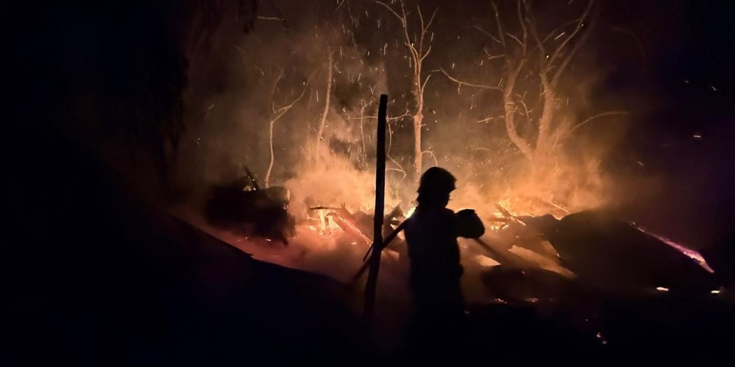 popesti incendiu casa