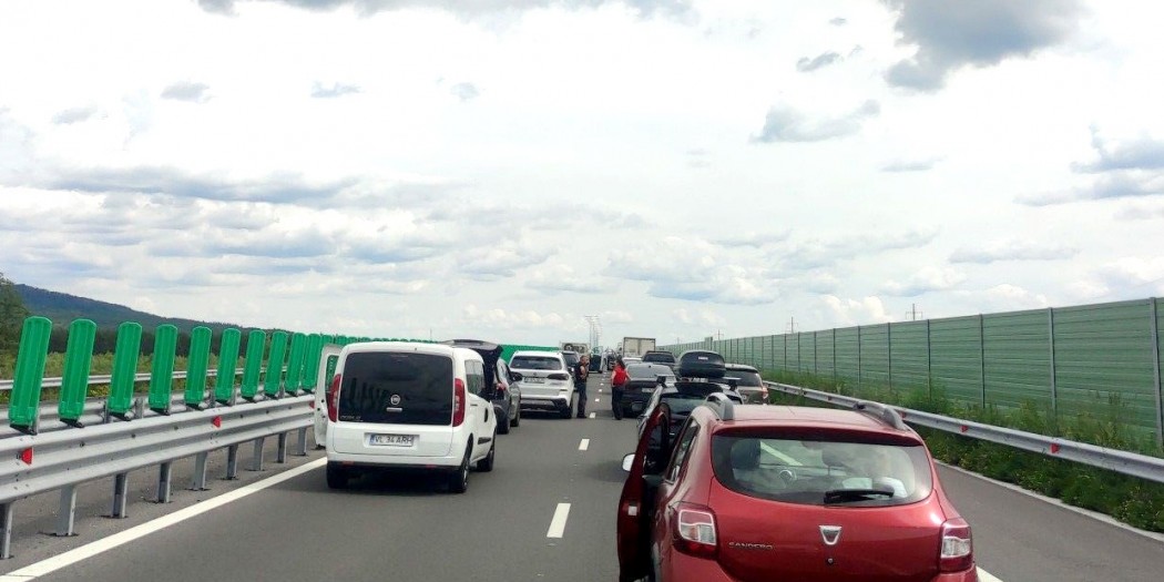 Accident cu două victime pe Autostrada A1, km 144 (1)