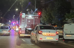 incendiu apartament pitesti ,calea bucuresti